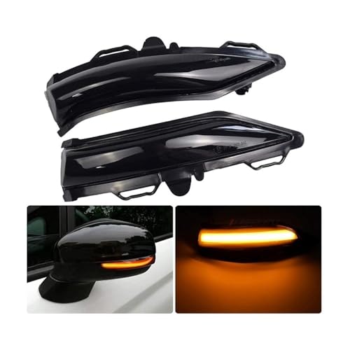 Clignotants dynamiques à LED défilantes pour rétroviseur Fiesta MK8