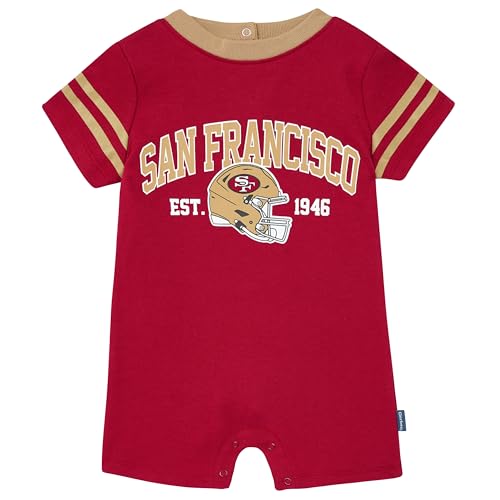 Gerber Baby NFL Team Short Sleeve Romper 49Ers 24 Months