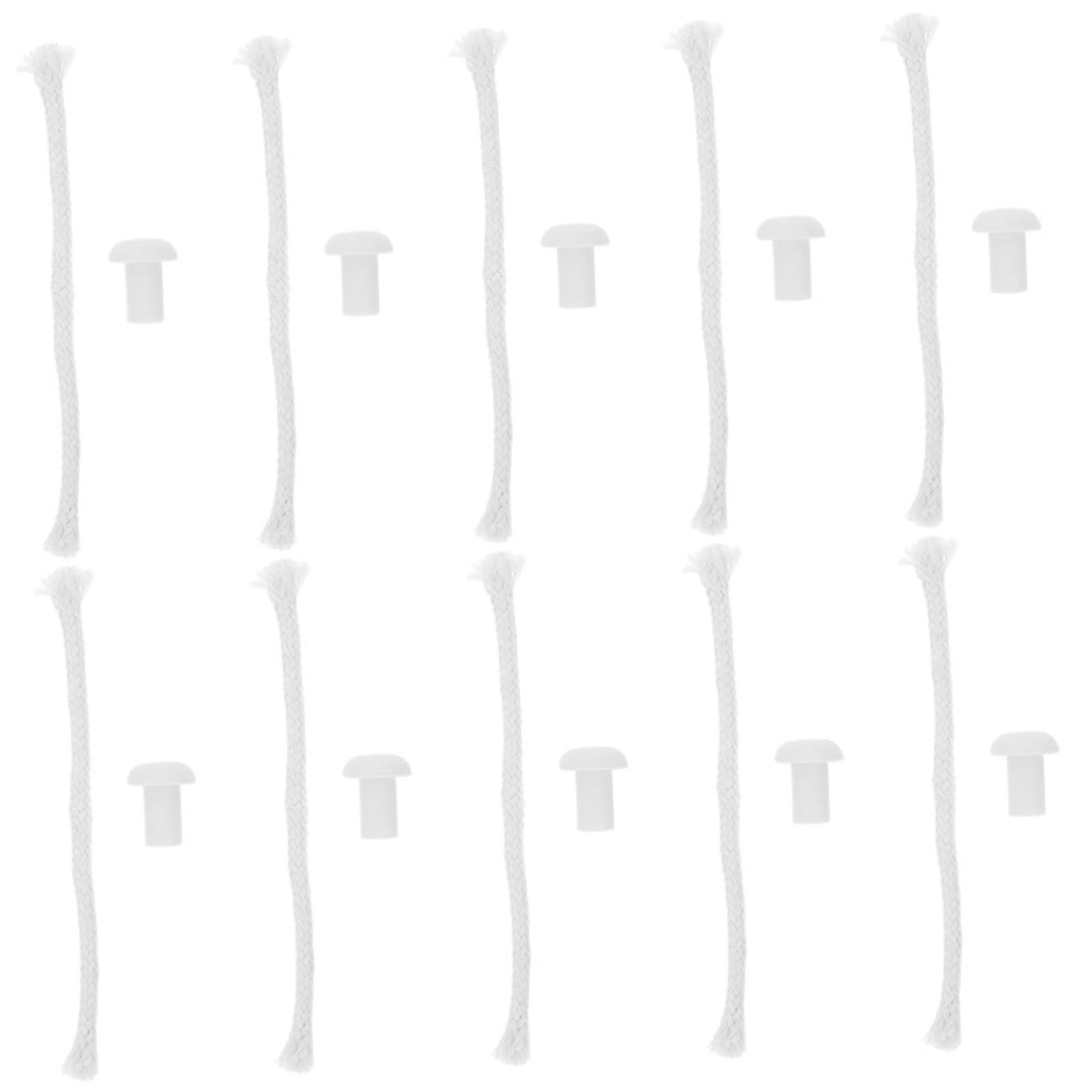 SOLUSTRE 1 Set Reliable Kerosene Lamp Wicks Wicks Holders for Lab Experiments Scientific Research Dependable Illumination