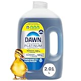 Dawn Platinum Refill Jug Dish Soap Fresh Rain, 2.01L