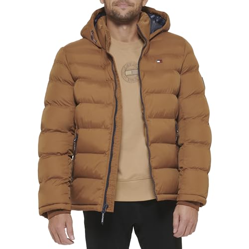 Image of Tommy Hilfiger Mens Quilted Puffer Jacket