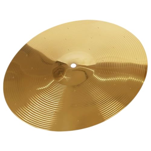 Mikinona Cymbales de Batterie Ensemble en Cymbales Splash et Crash Légères Son Clair pour Jazz et Pratique à Transporter 2 Pièces