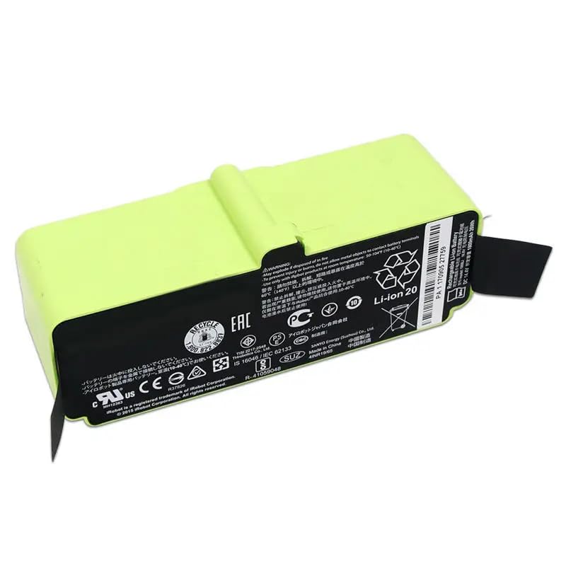 2024 Lithium Ion Battery for iRobot Roomba Cleaner 900 800 700 600 Series 960 980 981 965 895 890 860 695 692 690 680 675