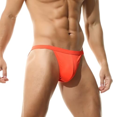 Men's Low Rise Swim Briefs Quick Dry Bikini Swimwear Mesh Stretch Contour Pouch Thong Swimsuit2