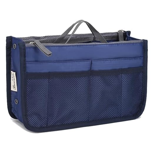 Borsa Organizzatrice Donna Espandibile Blu