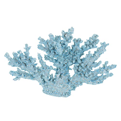 STOBAZA Coral Ornaments Houseplants Nautical Tabletop Decoration Fake Coral Decor Artificial Coral Branch Coral Reef Toys Artificial Plants Home Accessory Accessories Desk Resin - 9.4x13.4 inch