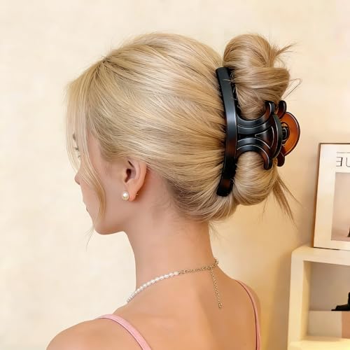 Pinza para cabello mariposa grande de 5 pulgadas miniatura 6