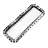 Wilton Armetale Flutes & Pearls Small Rectangular Tray
