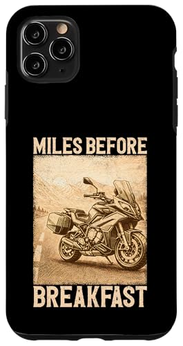 Miles Before Breakfast �I�[�g�o�C�A�h�x���`���[�f�U�C�� �X�}�z�P�[�X iPhone 11 Pro Max �p