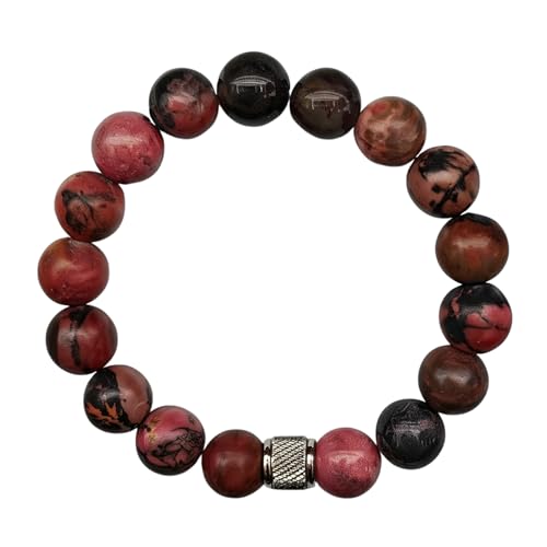 Image of THE MEN THING Natural Stone Bracelets - Adjustable Beaded Wristwear for Men & Boys (Multi-Design Collection)