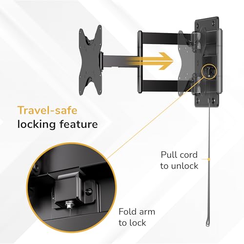 Mount-It! Lockable RV TV Mount 23 - Additional View
