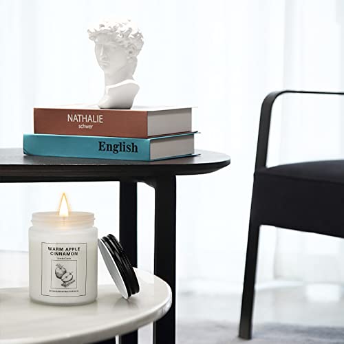 Candles, Apple Cinnamon And Lemongrass Eucalyptus Candles For Home Scented, 2 Pack Candles Gifts For Women, 15 Oz Soy Candle, Scented Candles Gifts Set For Mother's Day, Valentine, Christma's Gifts… #TOP4