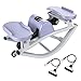 Melfluo Rock Stepper Exercise Machine – No Assembly Side Stepper for Home Gym, Quiet Step Machine with Resistance Bands, Low-Impact Glute Trainer, 113kg/250lbs