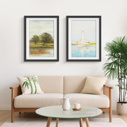 Image of Picrit 20x27 Black Puzzle Frame, Picture Frame for Wall, 3 Pack