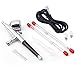 Produktbild Fengda Profi Doppelte Aktion Airbrush Pistole Kit FE-130K mit Adapter, Airbrush-Schlauch, Düsen und Nadeln zum Malen, Kuchendekorieren, Tätowierung, Modell