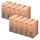 Leitz Premium Archiv-Schachtel mit Verschlusslasche, 120 mm Rückenbreite, Aktenkarton A4, Aufbewahrungsboxen für 15 Hängemappen, 100 % recycelbar, Faltbare Kartonverpackung, 10 Stück, Braun, 60860000