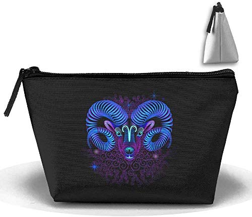 Preisvergleich Produktbild Trapez-Kulturbeutel Tragbare Reisetasche Aries Zodiac Pen Organizer