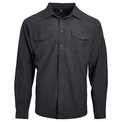 Vertx Recce Technical Long Sleeve Tactical Shirts for Men, Concealed Carry, Outdoor, Tactical Work, Cooling, Quick Drying