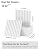 MAGICUBETIC 16 Pack Self-Adhesive Acoustic Wall Panels,12x12 Inch-White