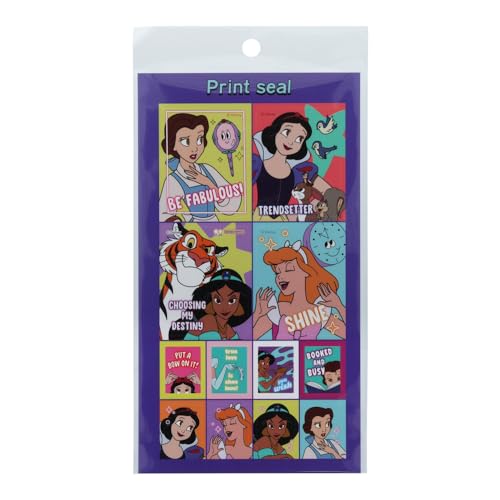 Autocollant imprimé Princesses Disney feuille Collection TP anti-déchirure - 2