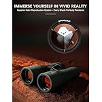 Star Cloud 15X55 UHD Lightweight Binoculars for Adults with Upgraded Phone Adapter, Large View IPX7 Waterproof Binoculars for Bird Watching, Hunting, Hiking, Stargazing (15X55) - Image 3