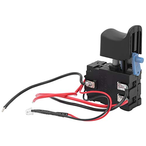 Stable Performance Handheld Drill Switch, Power Tool Switch, Plastic+Aluminium Electrical Drill for Power Tool