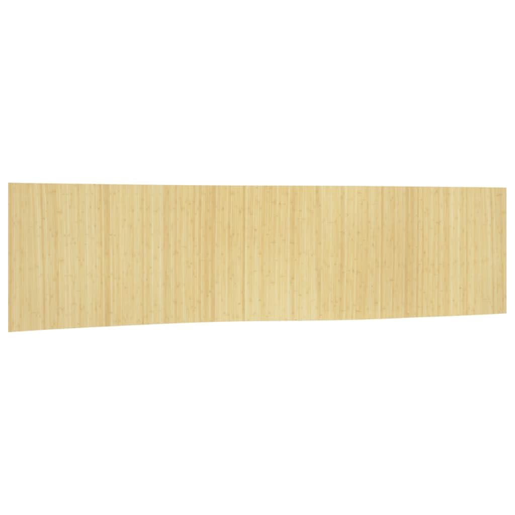 vidaXL Room Divider, Privacy Screen for Bedroom Living Room, Screen Privacy Panel for Decoration, Room Partition, Modern Style, Light Natural Bamboo