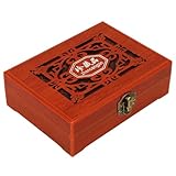 Coffre de rangement rétro – fabriqué avec des matériaux de qualité, ce coffret à bijoux est résistant et