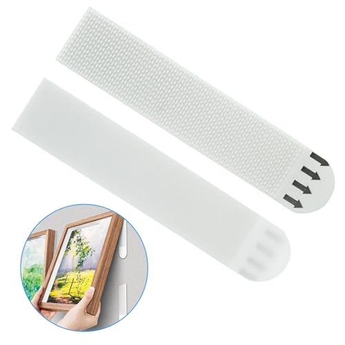 Image of 24 Pairs Large Picture Hanging Strips Heavy Duty, Adhesive Wall Strips Poster Hanger Strips Without Nails, Hang Pictures, Frame, Canvas Without Damaging Walls