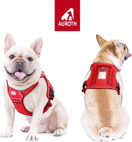 Image of AUROTH Dog Harness for Small Medium Dogs, Tactical No Pull Dog Vest