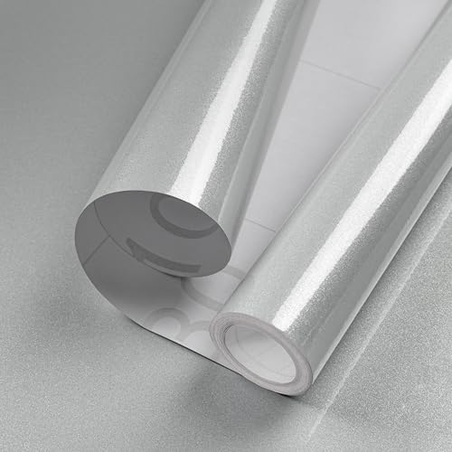Hode Carta Adesiva per Mobili Grigio 40x300cm, Pellicola Adesiva per Mobili Bianca, Rotolo Carta da Parati Bianca Impermeabile Camera da Letto Cucina Armadio Tavolo Hode Carta Adesiva per Mobili Grigio 40x300cm, Pellicola Adesiva per Mobili Bianca, Rotolo Carta da Parati Bianca Impermeabile Camera da Letto Cucina Armadio Tavolo
