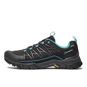 Berghaus Women’s Expanse Gore-TEX Walking Shoes with High Traction Vibram Sole & Cushioned Footbed, GTX, Waterproof, Breathable, Lightweight, Outdoors, Hiking & Trekking Footwear
