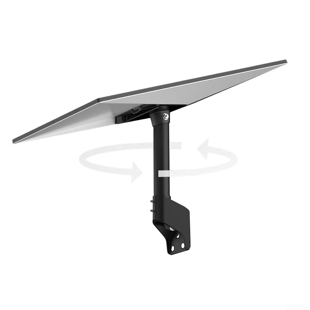 für starlink für Gen 3 Halterung Winkel verstellbar mit Sockel | Perfetta vestibilità per Gen 3, con base, robusta struttura in lega, nero, 190 x 150 x 110 mm