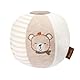 Fehn Activity Stoffball Esel & Teddy fehnNATUR - Spielball mit Bio Baumwolle - Ball Babyspielzeug mit Rassel - Greifball zur Förderung der Motorik - Spielzeug für Babys & Kleinkinder ab 0+ Monaten