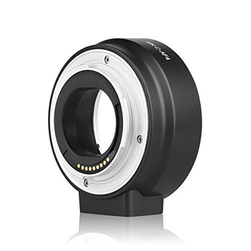 MEKE Lens Adapter EF-EOS M Auto-Focus Lens Converter for Canon EF/EF-S Lens to Canon EOS-M Mirrorless Cameras M1,M2,M3,M6II,M50,M100,M200