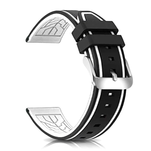 Bracelet de montre en silicone 24mm anti-transpiration pour remplacer votre bracelet usé