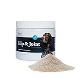 Hip and Joint Food Supplement for Dogs, Medium Breeds- Glucosamine and Chondroitin Powder with Green Lipped Mussel - Pain, Inflammation Relief with Vitamins - Senior Health Supplies for Arthritis