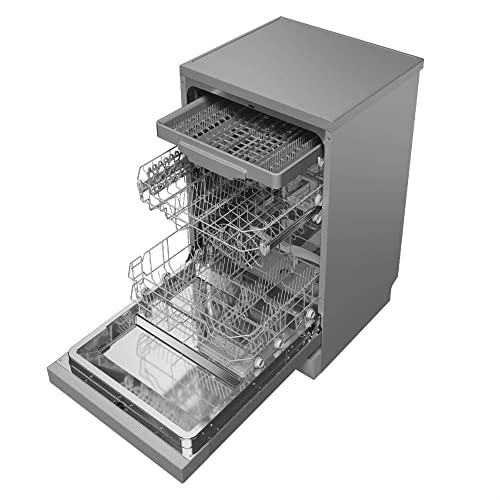 Lava Louças 14 Serviços Brastemp cor Inox com Ciclo Pesado - BLF14AR 110V glide