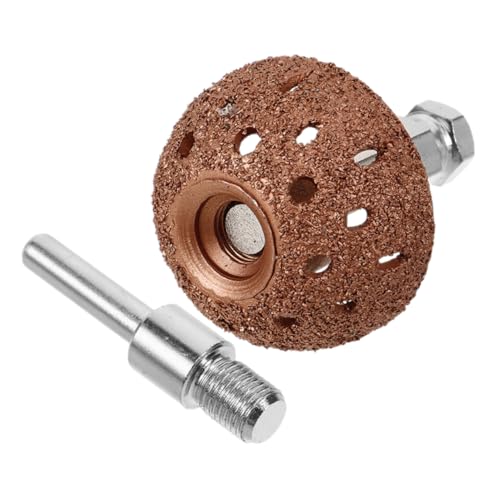 STOBAZA Car Tire Repair Kit 3pcs Bowl Type Grinding Head High Speed Tire Buffer Set for Polishing