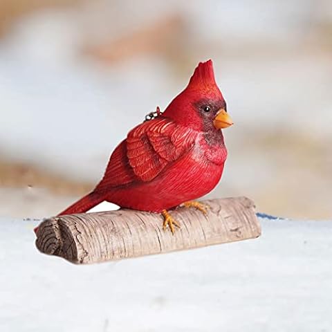 MARYTUMM Garden Bird Statue - Funny Sculpture Ornaments Décor - Best Indoor Outdoor Statues Yard Art Figurines for Patio Lawn House xiao Hong niao Cover