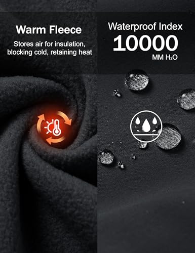 MAGCOMSEN Men's Lightweight Softshell Vest Outerwear Windproof Fleece Lined Zip Up Sleeveless Jacket for Golf Running Hiking4