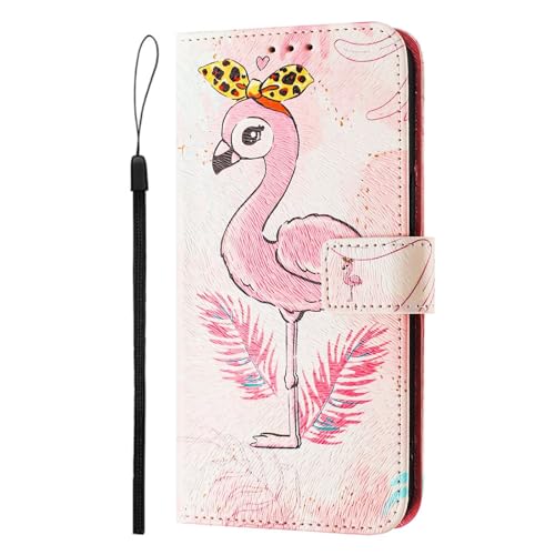 Cover per Motorola Moto G35 5G Pelle Portafoglio Fiori Porta Carte Libro Flip Case Supporto Magnetica PU Protettiva Antiurto Custodia per Moto G35 5G-3
