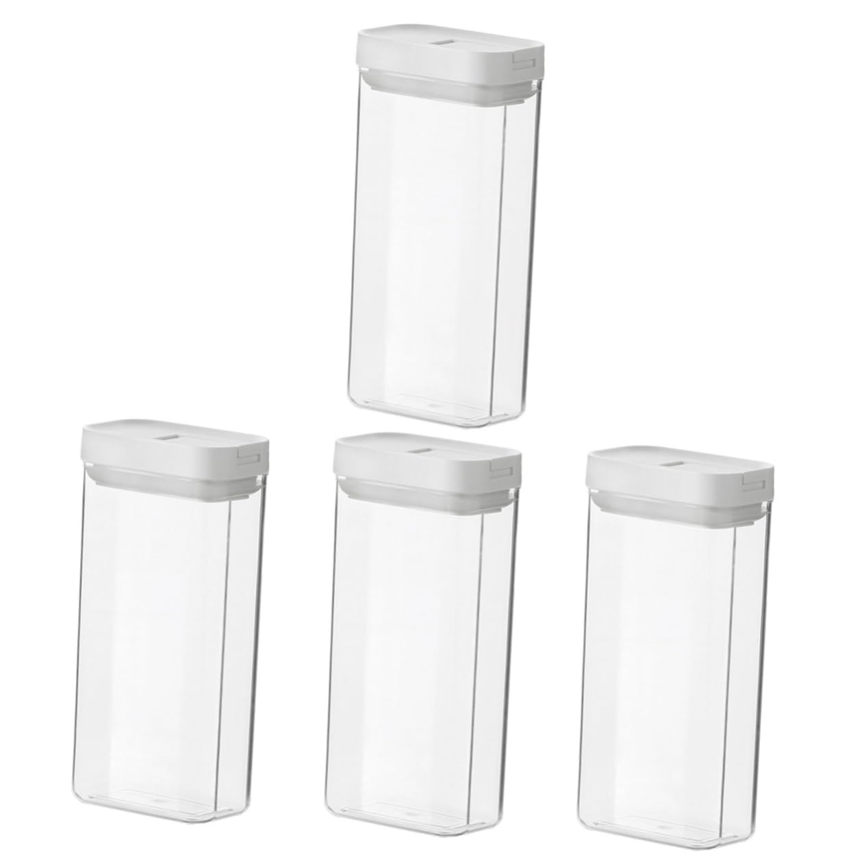 PRETYZOOM 4 Stücke Nudel Pasta Container Deckel 1200ml Italienische Speisekammer Lagerung Wiederverwendbare Pasta Fall