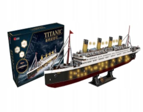 CubicFun Puzzle 3D LED Titanic