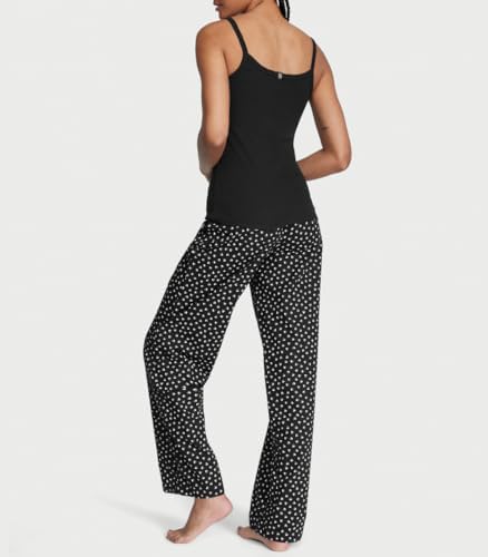 Victoria's Secret Cotton Tank and Long Pajama Pant Set, Sleepwear for Women (XS-XXL)