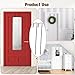 CHICWIN 2 Pcs Over The Door Mirror Hanger, 13.6