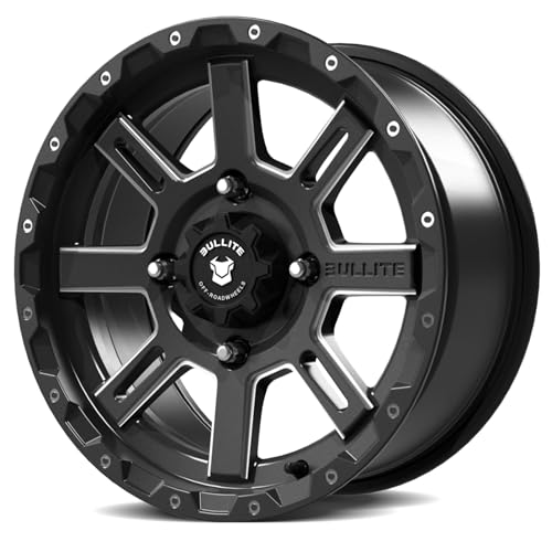 Bullite BT-02 Lancer UTV ATV Wheels Gunmetal Gray Rims...