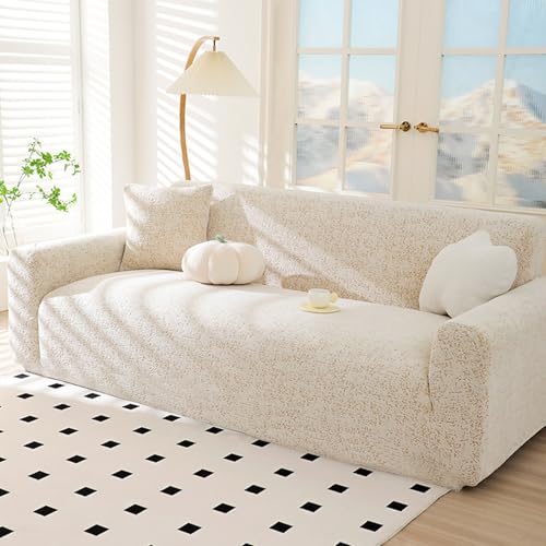 Couvercle de canapé extensible pour rénover un sofa usé 4 places - 8