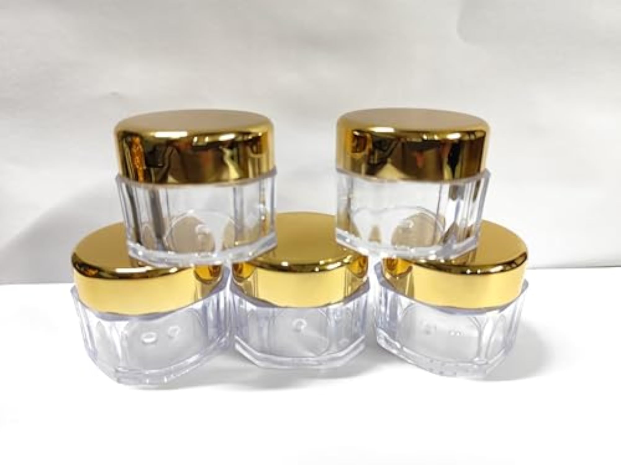 30gm Empty Cosmetic Containers, Transparent Jar