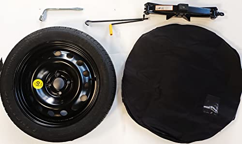 KIT RUOTINO DI SCORTA 16" COMPATIBILE CON ALFA ROMEO MITO FIAT 500 PANDA ABARTH 595 (NO BREMBO) CON CRIC CHIAVE E SACCA (ORIGINALE)